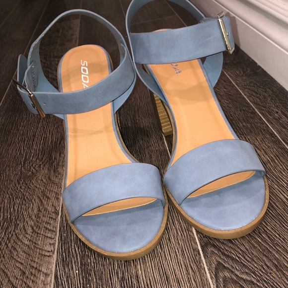 🌟2 for $35 Blue Sexy summer heel - Picture 2 of 4